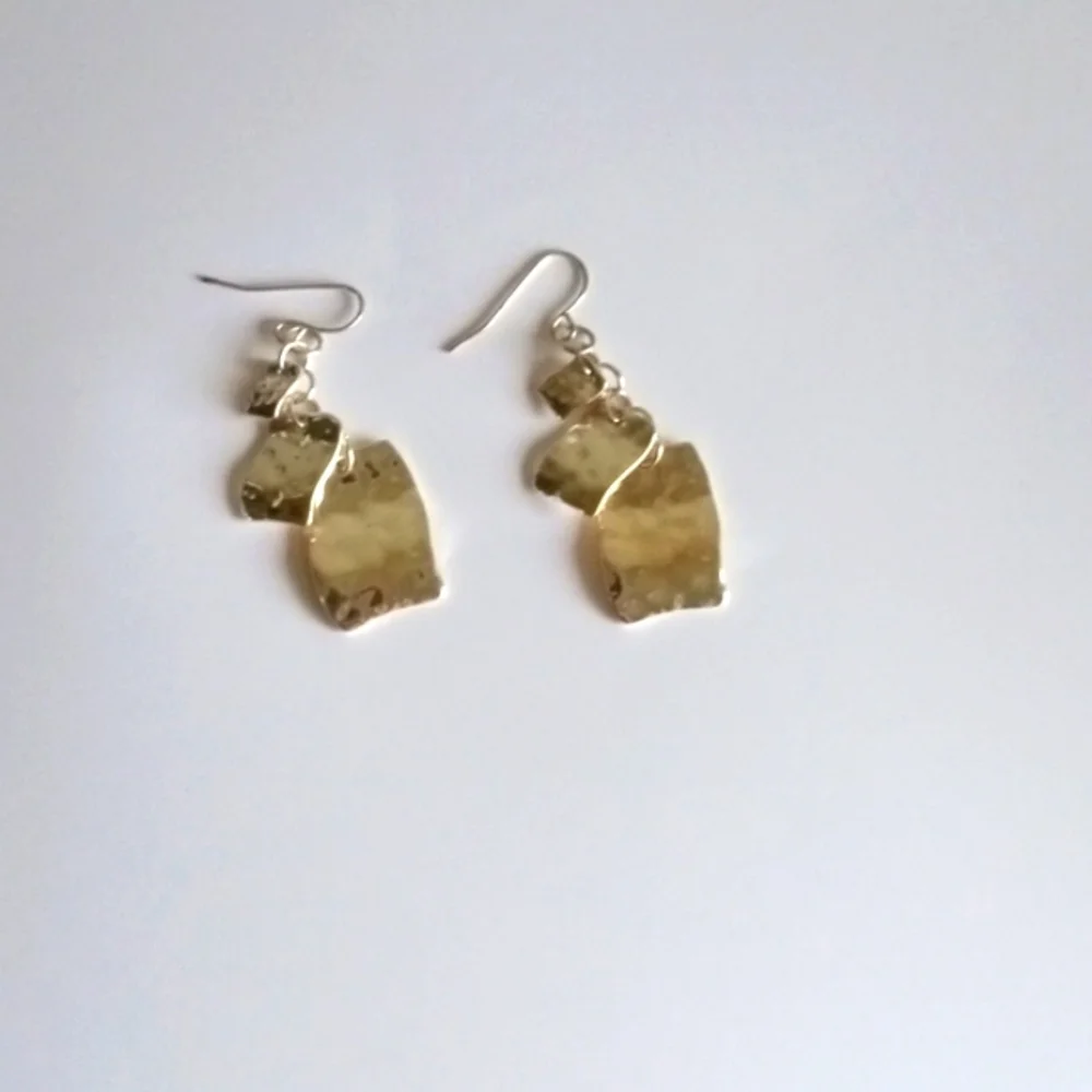 3 for $25 Dangly silver tone earrings